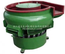 PU膠、橡膠式自動分選振動研磨機